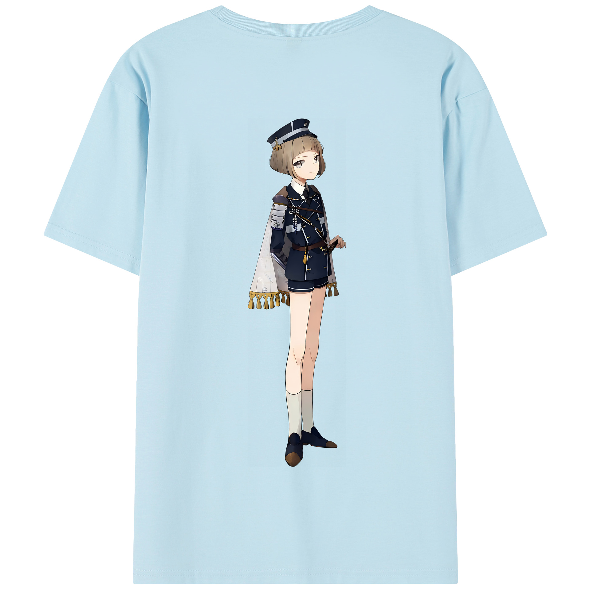 （画像用） 刀剣乱舞 Touken Ranbu 綿100％半袖Tシャツ（背面プリント）